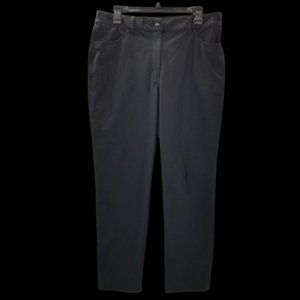 Lululemon Women's Size 12 Straight Fit Ankle Length Dress / Work Pants Black